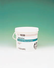 Wiper,AlphaSat® with Vectra® Alpha® 10,Polyester ,6% Isopropyl Alcohol/94% Deionized WaterTexwipe
